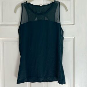 Lululemon green athletic tank